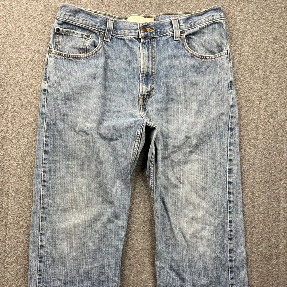 Levi's 559 Relaxed Straight Jeans Mens 36x34 Blue‎ Fits 34x33 Denim 100% Cotton